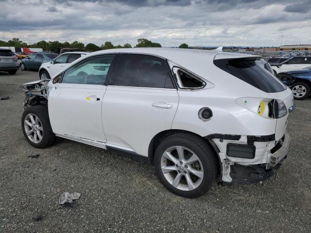 2T2BK1BA0CC140585 - 2012 LEXUS RX 350 WHITE photo 2