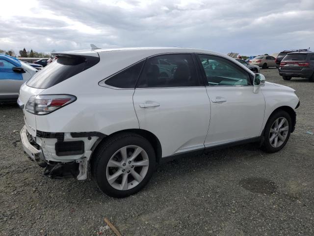 2T2BK1BA0CC140585 - 2012 LEXUS RX 350 WHITE photo 3