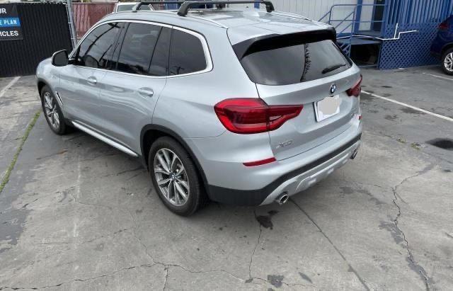 5UXTR7C53KLE88625 - 2019 BMW X3 SDRIVE30I SILVER photo 3