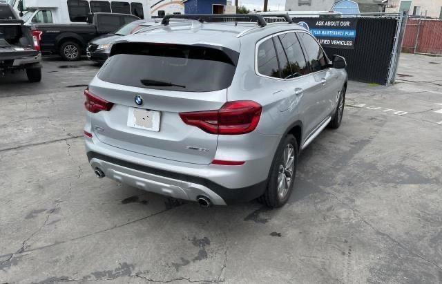 5UXTR7C53KLE88625 - 2019 BMW X3 SDRIVE30I SILVER photo 4
