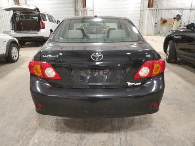 1NXBU40EX9Z134533 - 2009 TOYOTA COROLLA BASE BLACK photo 6