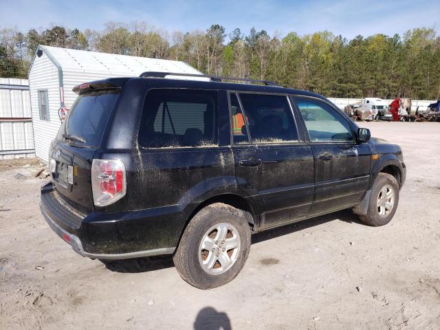 5FNYF28288B026880 - 2008 HONDA PILOT VP BLACK photo 3