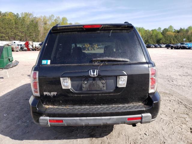 5FNYF28288B026880 - 2008 HONDA PILOT VP BLACK photo 6