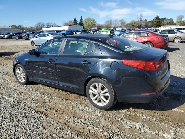 KNAGN4A79B5124936 - 2011 KIA OPTIMA EX BLACK photo 2