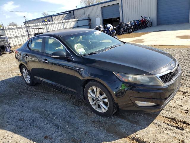 KNAGN4A79B5124936 - 2011 KIA OPTIMA EX BLACK photo 4