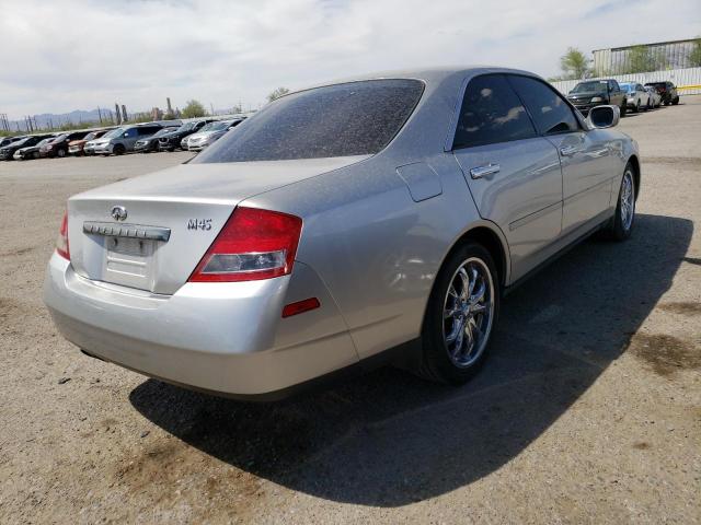 JNKAY41E33M001945 - 2003 INFINITI M45 SILVER photo 3