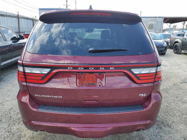 1C4SDHCT6PC653989 - 2023 DODGE DURANGO R/T RED photo 6