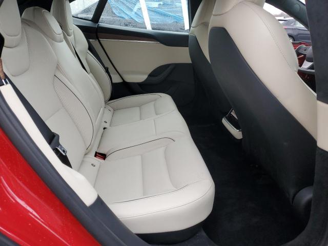 5YJSA1E61MF436369 - 2021 TESLA MODEL S RED photo 10