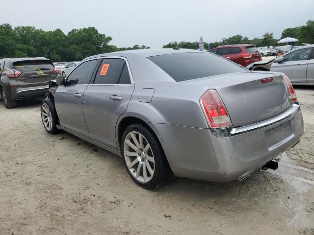 2C3CCAAGXEH222333 - 2014 CHRYSLER 300 SILVER photo 2