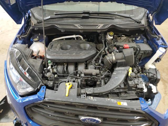 MAJ6S3JL3MC398636 - 2021 FORD ECOSPORT SES BLUE photo 12