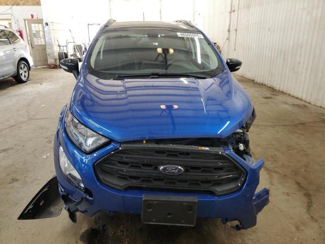 MAJ6S3JL3MC398636 - 2021 FORD ECOSPORT SES BLUE photo 5