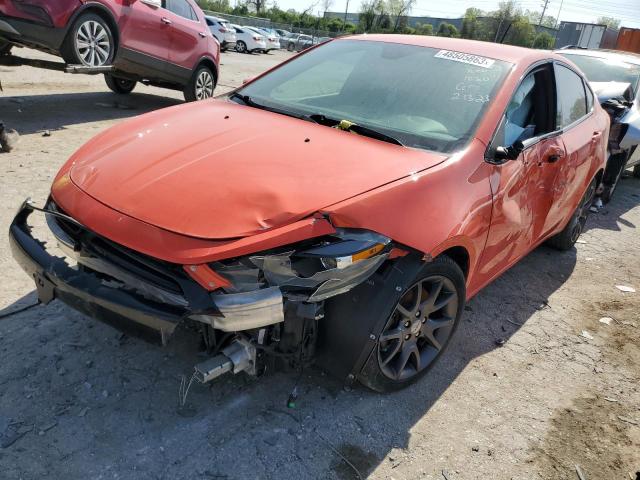 1C3CDFBB2GD682681 - 2016 DODGE DART SXT RED photo 1