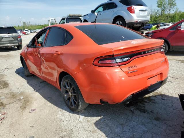 1C3CDFBB2GD682681 - 2016 DODGE DART SXT RED photo 2