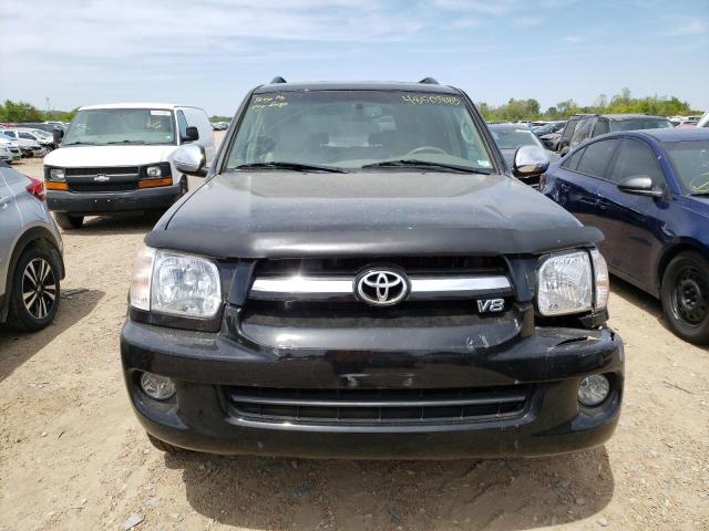 5TDBT48A47S286155 - 2007 TOYOTA SEQUOIA LIMITED BLACK photo 5