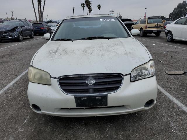 JN1CA31DX1T820120 - 2001 NISSAN MAXIMA GXE WHITE photo 5