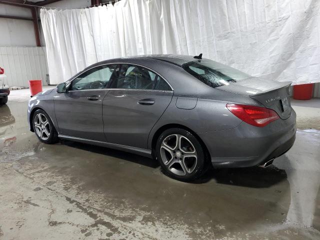 WDDSJ4GBXEN099723 - 2014 MERCEDES-BENZ CLA 250 4MATIC GRAY photo 2