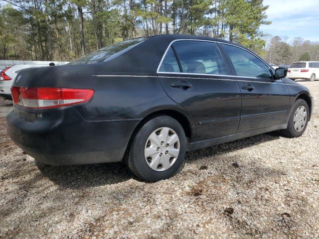 1HGCM56324A174069 - 2004 HONDA ACCORD LX BLACK photo 3