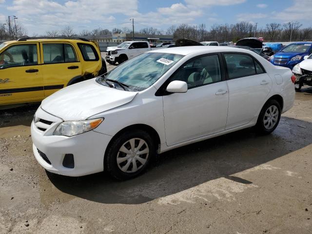 2T1BU4EE0BC712185 - 2011 TOYOTA COROLLA BASE WHITE photo 1