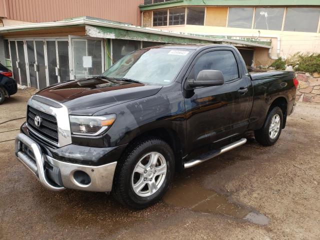 5TFJU52177X001143 - 2007 TOYOTA TUNDRA BLACK photo 1