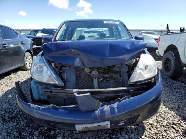 3N1BC1AP4BL381605 - 2011 NISSAN VERSA S BLUE photo 5