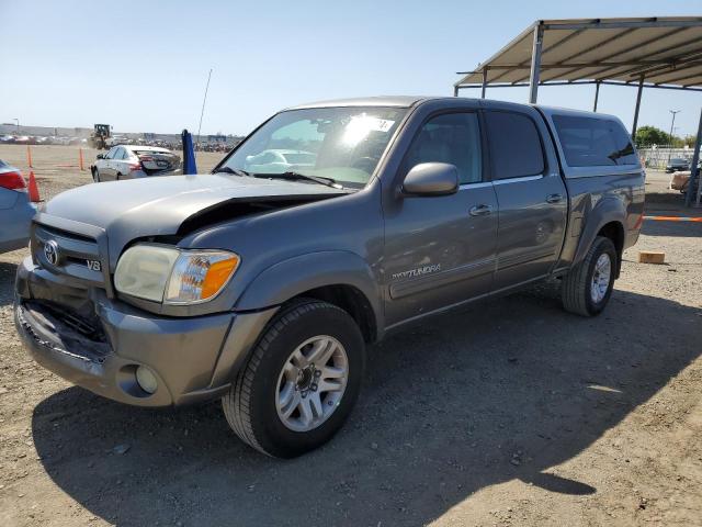 5TBET38125S464108 - 2005 TOYOTA TUNDRA DOUBLE CAB LIMITED GRAY photo 1