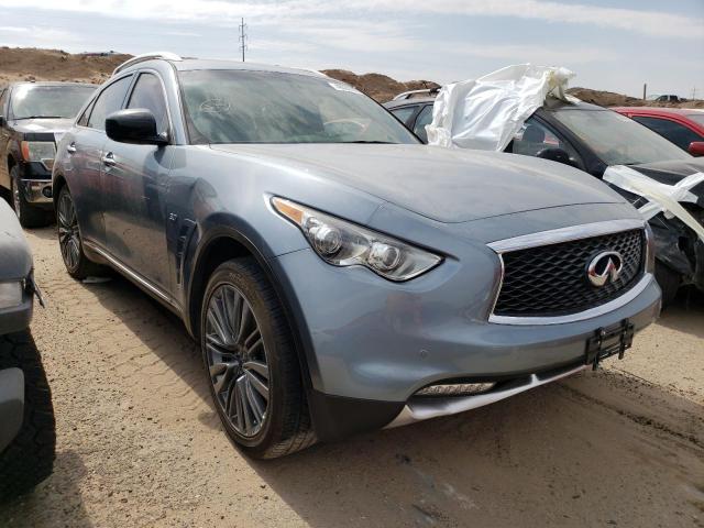 JN8CS1MU2HM140005 - 2017 INFINITI QX70 SILVER photo 4