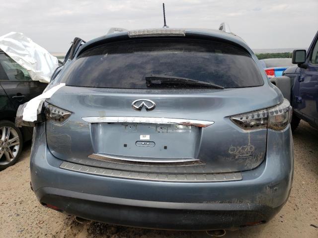 JN8CS1MU2HM140005 - 2017 INFINITI QX70 SILVER photo 6