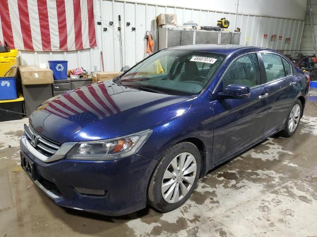 1HGCR2F79FA171109 - 2015 HONDA ACCORD EX BLUE photo 1