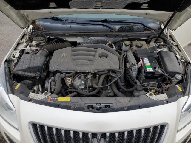 2G4GV5GV3C9128978 - 2012 BUICK REGAL GS Ақ фото 11