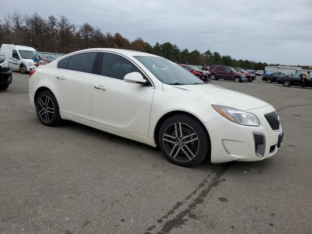 2G4GV5GV3C9128978 - 2012 BUICK REGAL GS WHITE photo 4