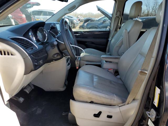 2A4RR8DG2BR713052 - 2011 CHRYSLER TOWN & COU TOURING L BLACK photo 7