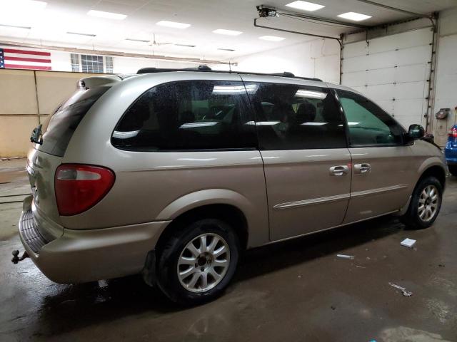 2C4GP44L43R366219 - 2003 CHRYSLER TOWN & COU LX TAN photo 3