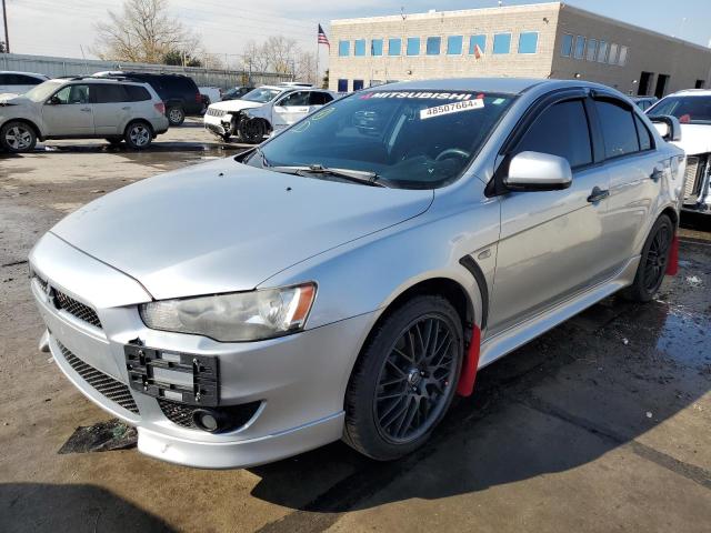 JA32U8FW0BU041178 - 2011 MITSUBISHI LANCER GTS SILVER photo 1