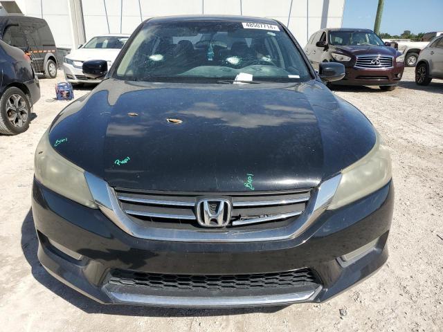 1HGCR2F81DA000148 - 2013 HONDA ACCORD EXL BLACK photo 5