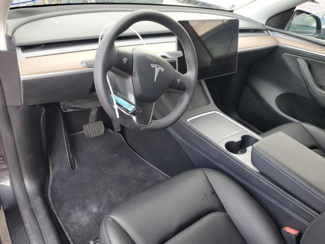 7SAYGDED1RF052031 - 2024 TESLA MODEL Y Մոխրագույն լուսանկար 8