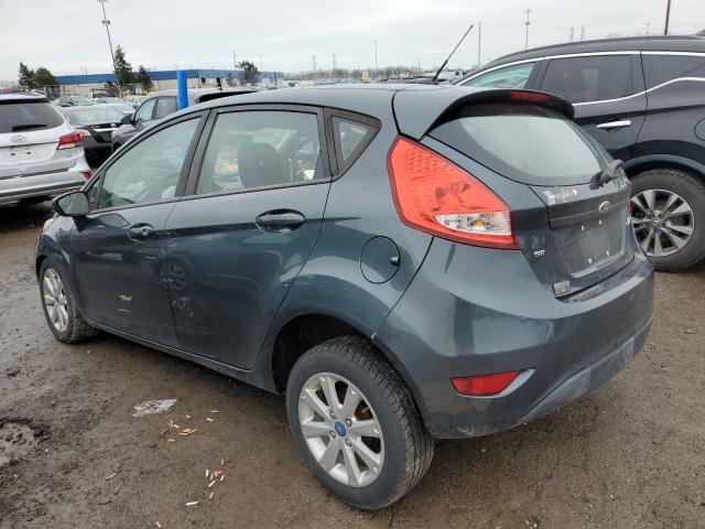 3FADP4EJ9BM144044 - 2011 FORD FIESTA SE BLUE photo 2