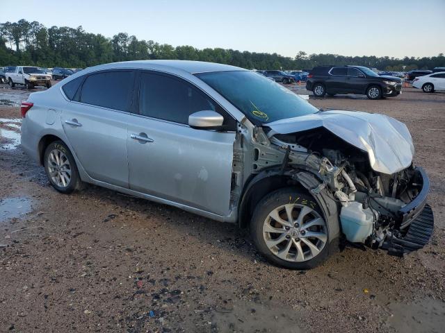 3N1AB7AP6KY315206 - 2019 NISSAN SENTRA S SILVER photo 4