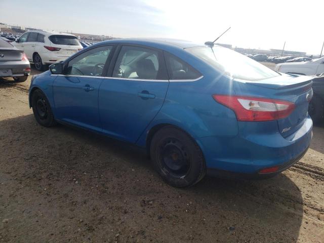 1FADP3J29EL415358 - 2014 FORD FOCUS TITANIUM BLUE photo 2