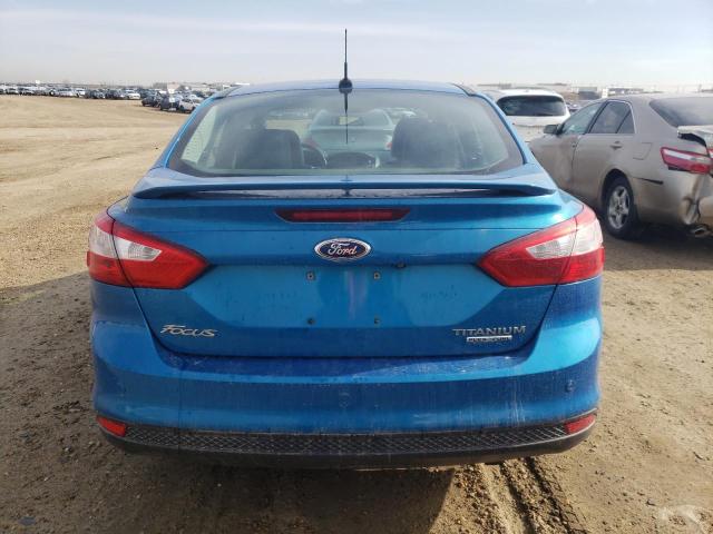 1FADP3J29EL415358 - 2014 FORD FOCUS TITANIUM BLUE photo 6