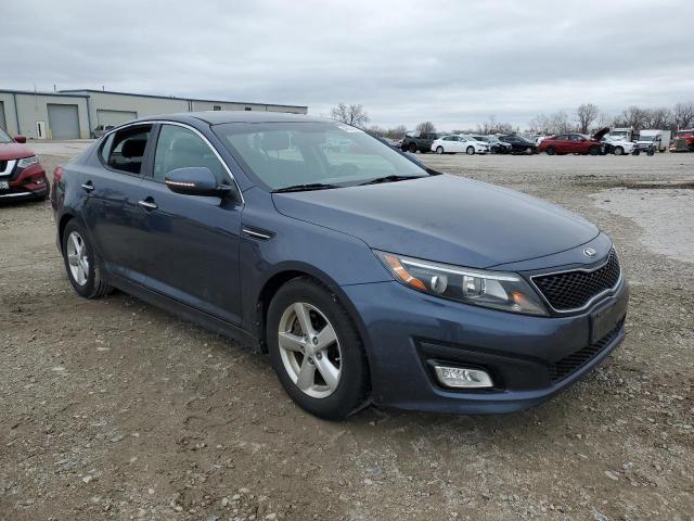 KNAGM4A75F5599492 - 2015 KIA OPTIMA LX BLUE photo 4