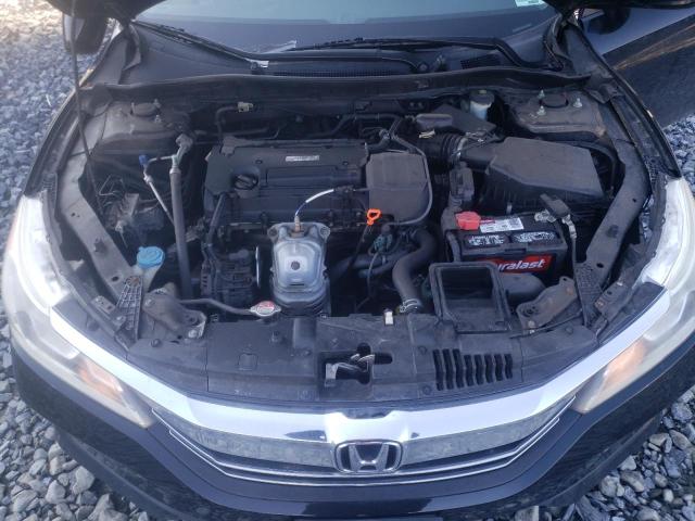 1HGCR2F35GA044680 - 2016 HONDA ACCORD LX BLACK photo 11