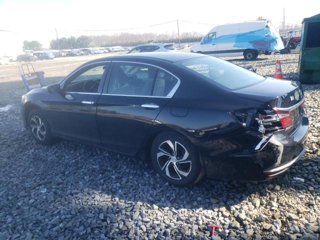 1HGCR2F35GA044680 - 2016 HONDA ACCORD LX BLACK photo 2