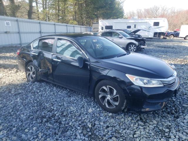 1HGCR2F35GA044680 - 2016 HONDA ACCORD LX BLACK photo 4