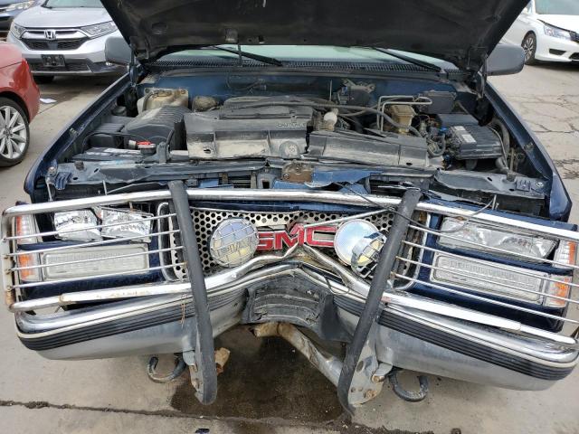 1GTGK29J9WE536778 - 1998 GMC SIERRA K2500 BLUE photo 11