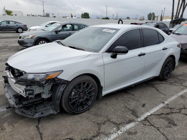 4T1G11AK8RU222787 - 2024 TOYOTA CAMRY SE NIGHT SHADE SILVER photo 1