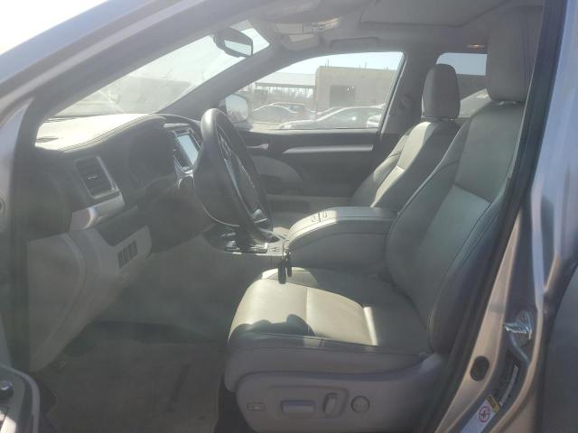 5TDJKRFH0FS121746 - 2015 TOYOTA HIGHLANDER XLE 银色 照片 7