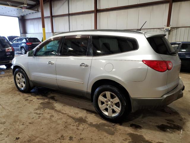 1GNKRGED7CJ170347 - 2012 CHEVROLET TRAVERSE LT SILVER photo 2