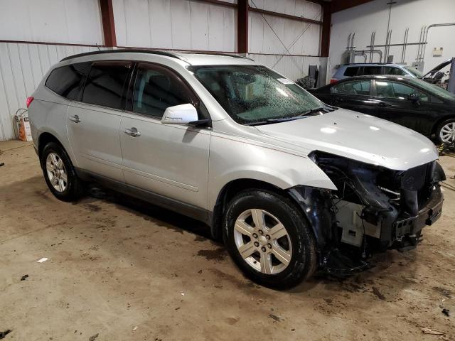 1GNKRGED7CJ170347 - 2012 CHEVROLET TRAVERSE LT SILVER photo 4