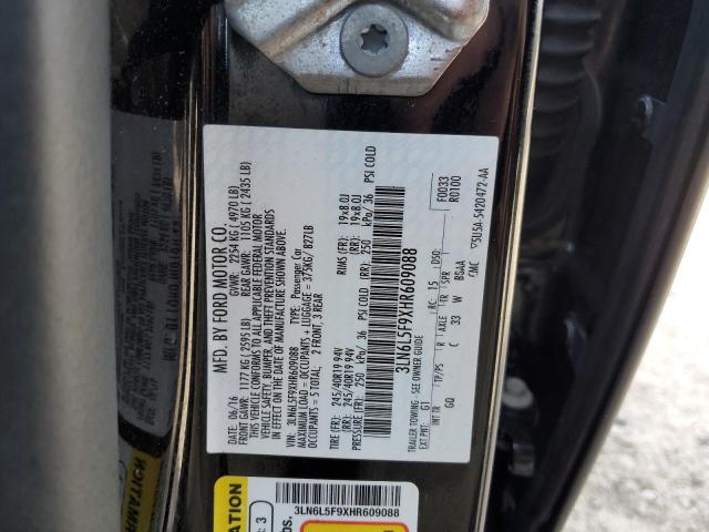 3LN6L5F9XHR609088 - 2017 LINCOLN MKZ RESERVE 黑色 照片 12