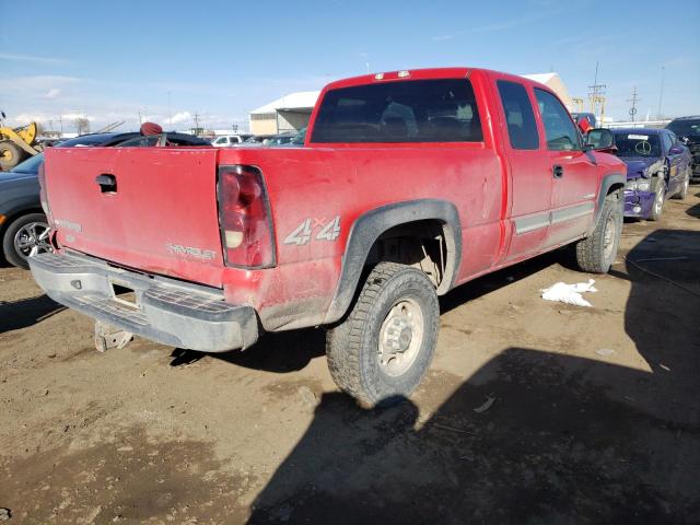 1GCHK29G84E100185 - 2004 CHEVROLET SILVERADO K2500 HEAVY DUTY RED photo 3